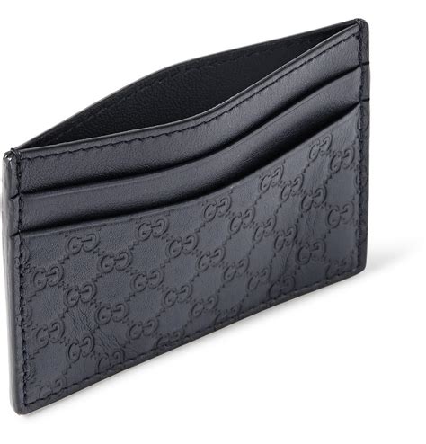 men gucci card case|gucci trifold wallet for men.